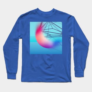 Colored Crescent Long Sleeve T-Shirt